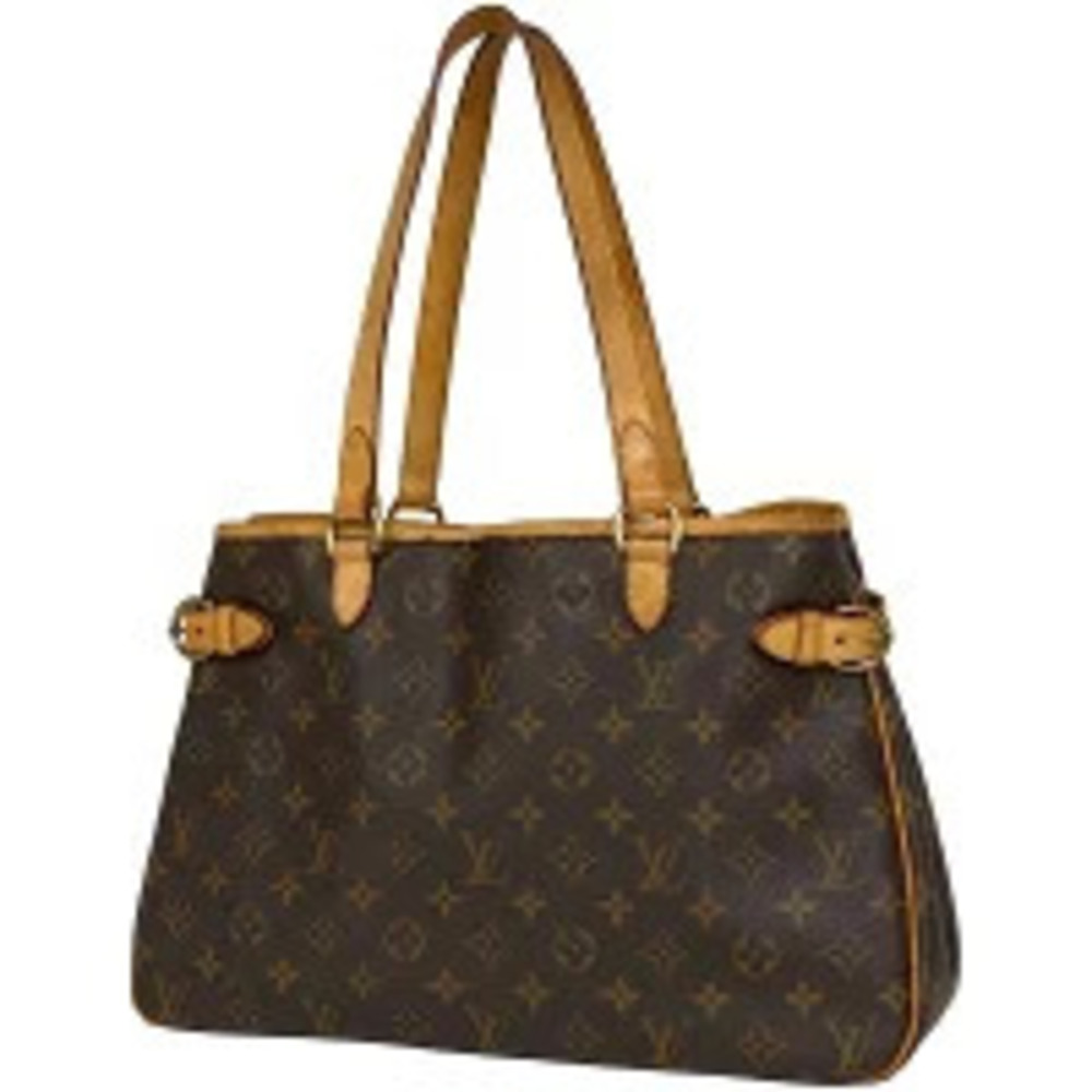 Louis Vuitton Batignolles Horizontal Shoulder Bag Tote Monogram Brown